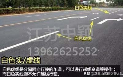 道路交通标线图文讲解,仅花1分钟让你快速看懂,再也不会被违章扣分
