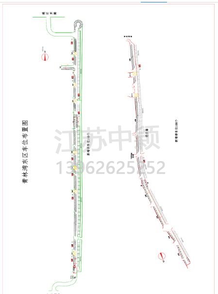 某小区机动车车位划线方案（带图）