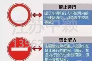以下道路交通标志老司机都不一定知道?90%人都会混淆!