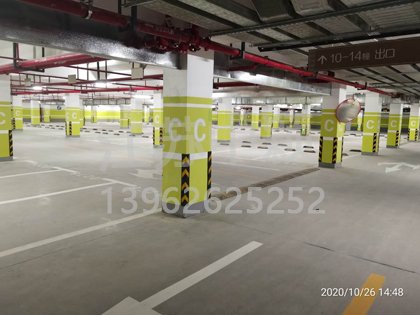 江苏中颖大型车位停车场划线施工图