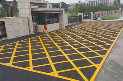 苏州道路划线 苏州车位划线