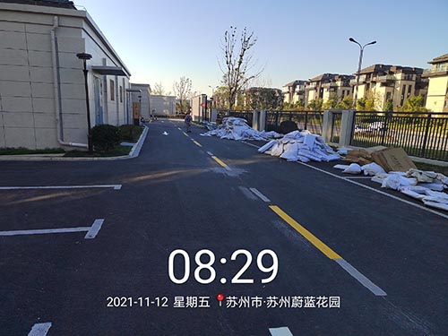 苏州道路划线 苏州车位划线