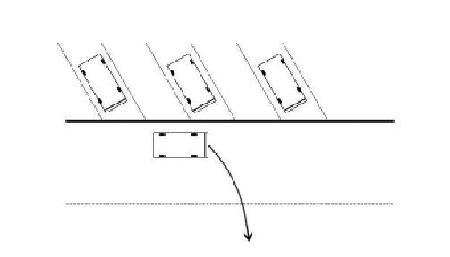 45度斜车位划线标准尺寸图，45度斜停车位设计图？