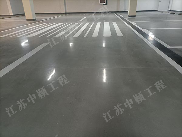 江苏中颖工程项目案例-南通停车场划线