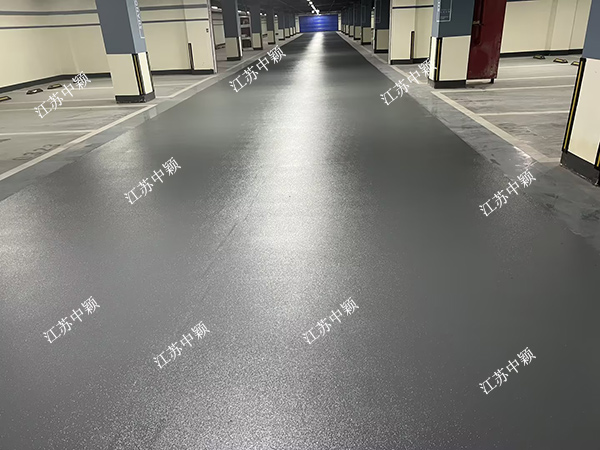 中颖停车场划线项目案例