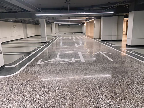 苏州璞拾胥江小区车位划线项目案例